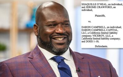 Shaquille O’Neal Sues ex-cannabis bussiness partner