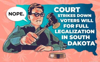 Court Strikes Down Voters’ Will for Full Legalization in South Dakota